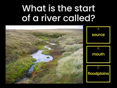 River features quiz