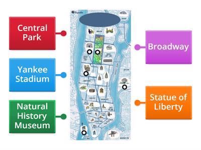 New York map 1
