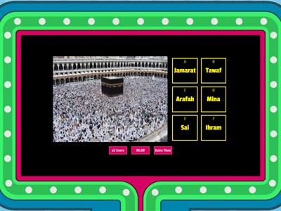 Hajj Steps Game Quiz