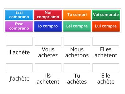 Acheter avec apparier