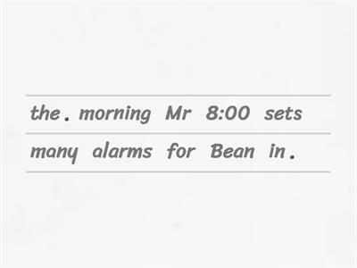 Mr. Bean - dentist (zdania P. Simple)