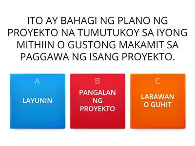 PANUTO:PILIIN ANG TITIK NG WASTONG ISINASAAD NG PANGUNGUSAP NA NASA IBABA.