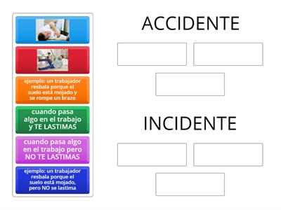 DIFERENCIA ENTRE ACCIDENTE E INCIDENTE