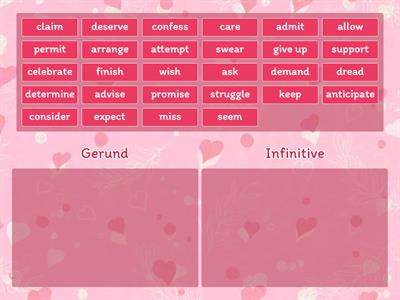 Gerund Verb or Infinitive Verb 