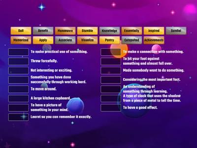 aim high 3 unit 4 Vocabulary