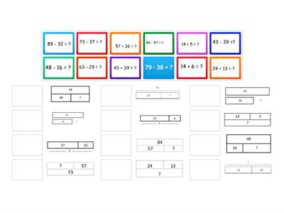 Diagrams and number sentences