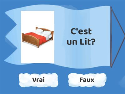 Jeu sur les objets de la maison