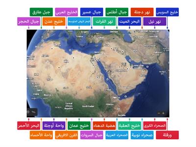 الجغرافيا في العالم العربي 