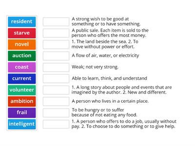 Wordly Wise Lesson 3 Vocab.