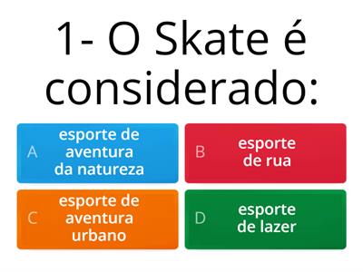 questões esporte de aventura