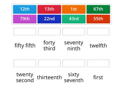 Ordinal Numbers