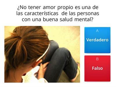 Evaluación: Salud  Mental