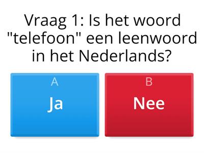 Leenwoorden 