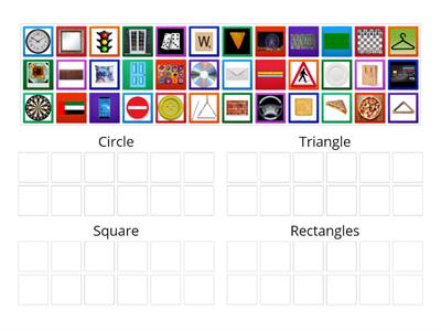  2D shape sort