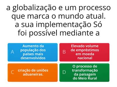 globalização  Gustavo Lincolnn 