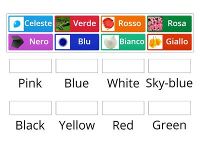 Inglese: Colors