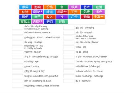 16 May HSK4 L1-L7 exam vocabulary （1）
