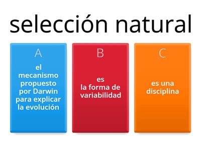 selección natural