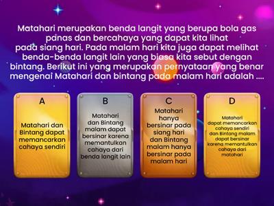 Pre-Test Materi Tata Surya