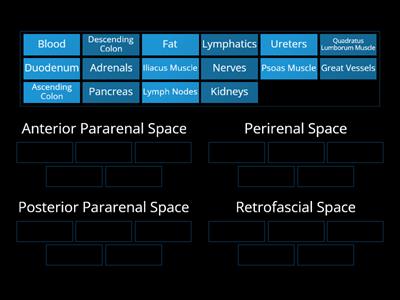 Retroperitoneum Spaces