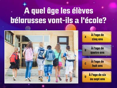 L'ecole belarusse Quiz