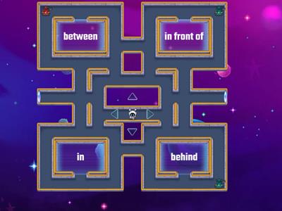 Prepositions of Place Maze chase