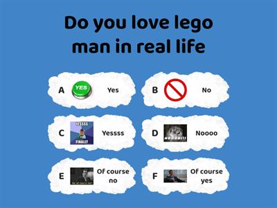 Lego man in real life
