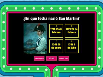 ¿Cuánto sabés de San Martín?