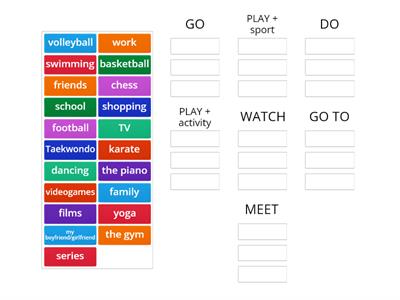 A2.2 - Verb + Noun Collocations