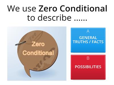 What do you know about Zero Conditional?