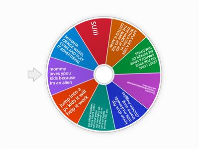 MUHAHA CRINGE WHEEL COME AND PLAY IT ADVERTISING