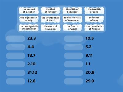 RB4 - 9.2. Dates (Ordinal Numbers and Months)