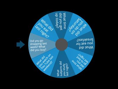 SIMPLE PAST TENSE QUESTIONS