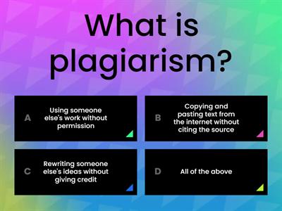 Plagiarism Awareness