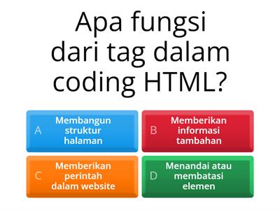 Soal HTML