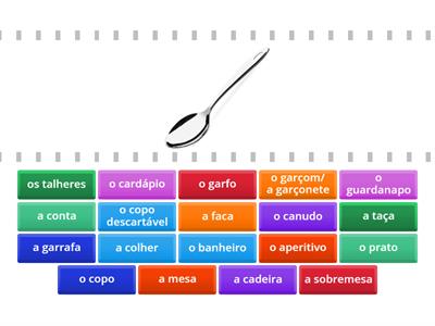 VOCABULARIO DE "RESTAURANTE" 