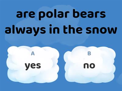 polar true or false quiz quiz