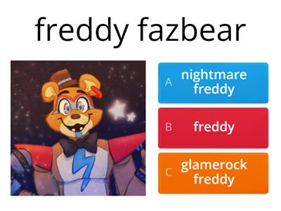 guess the fnaf character