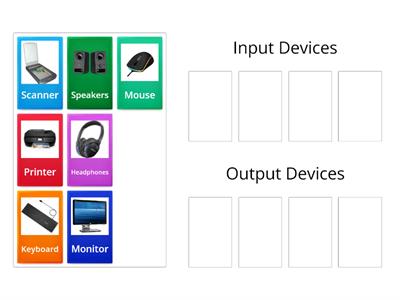 Sort Input and Output Devices