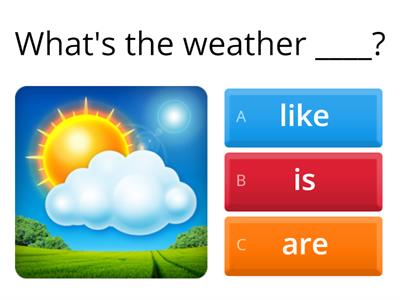 What's the weather like?_QUIZ