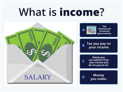 Canadian income tax: Quiz