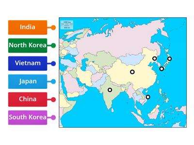 Southern & Eastern Asia Countries