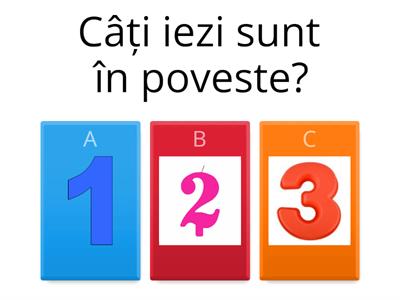 Iedul cu trei capre - fixare poveste