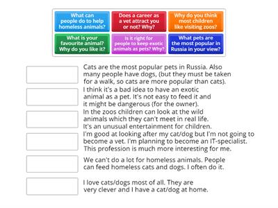 Pets_ОГЭ. Диалог-расcпрос.  how teenagers feel about  pets and animals
