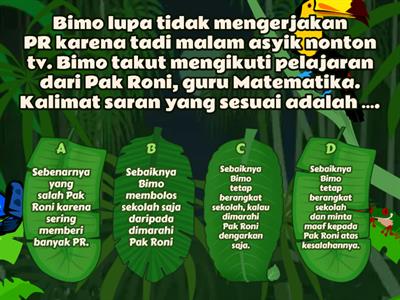 SOAL EVALUASI KELAS 3 SDN KECANDRAN 01