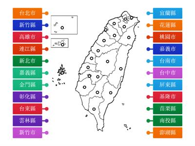 台灣縣市圖