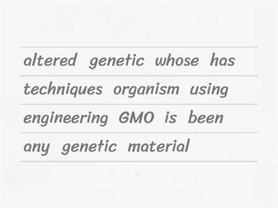 What is GMO?