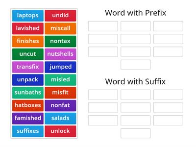 Wilson 3.1 Prefix/Suffix Sort