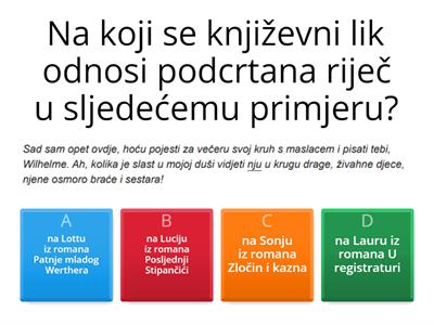 Romantizam i Hrvatski narodni preporod - pitanja s mature