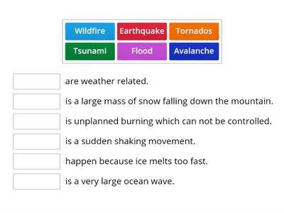 Natural Disasters